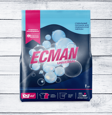 Стиральный порошок ECMAN - WP01