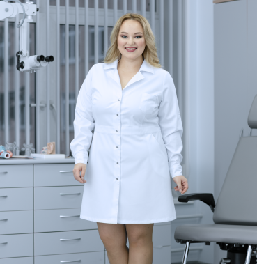 Халат медицинский женский Size+ XW4001
