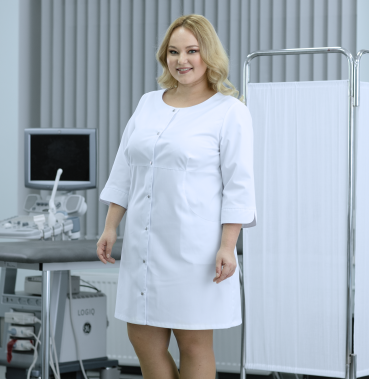 Халат медицинский женский Size+ XW4004