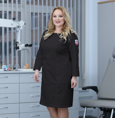 Платье медицинское Size+ X1010